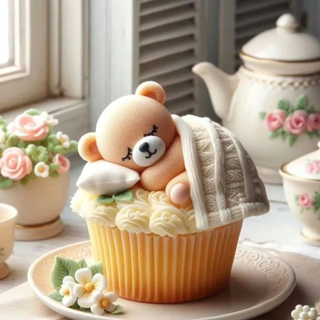 دیزاین کاپ کیک 3بعدی