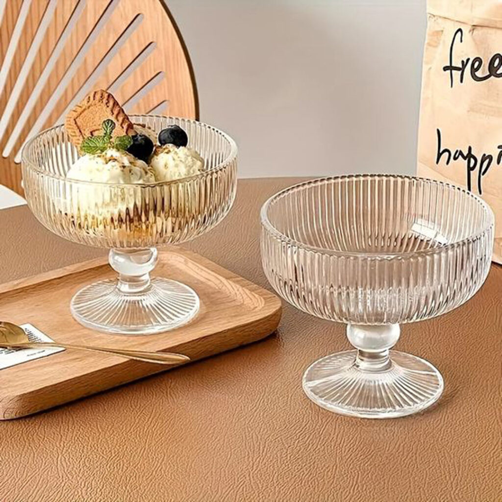 ظروف شیشه ای شیک
