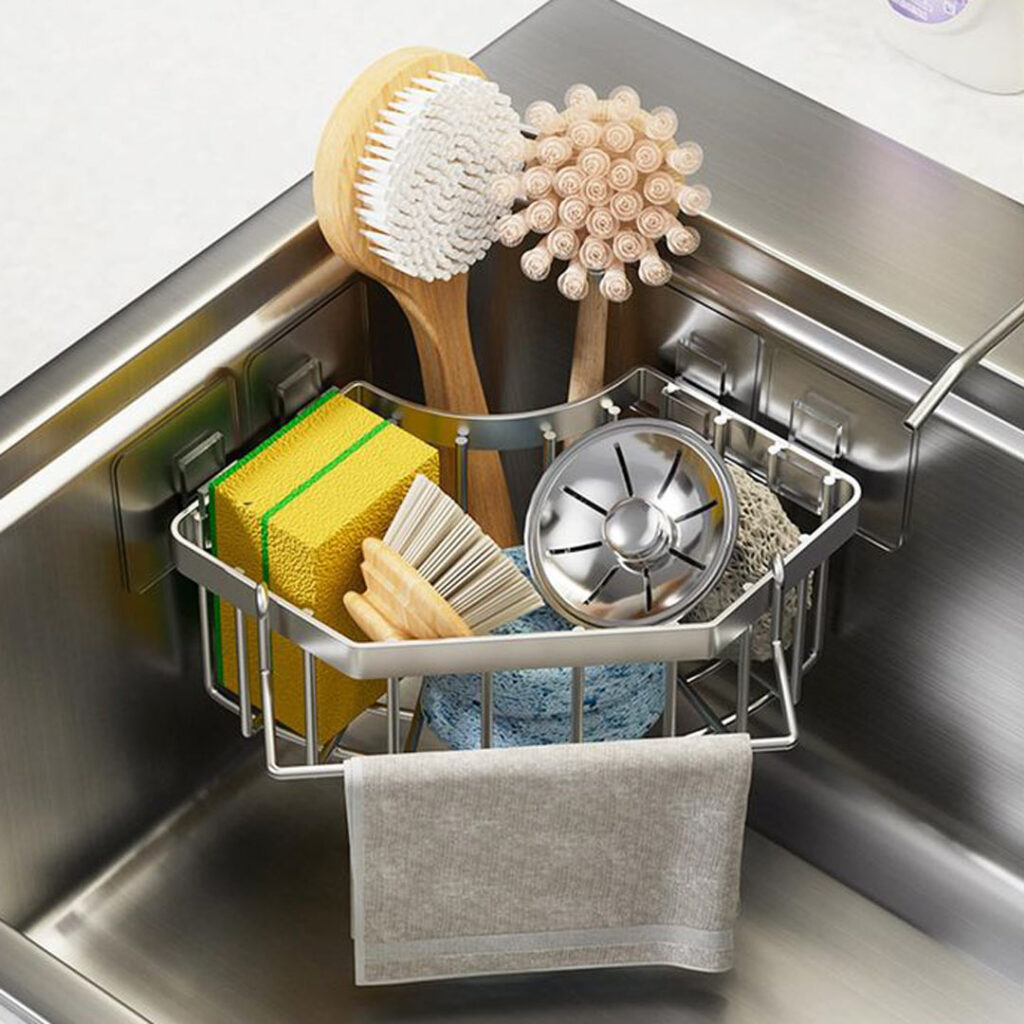 سبد جا مایع ظرفشویی شیک