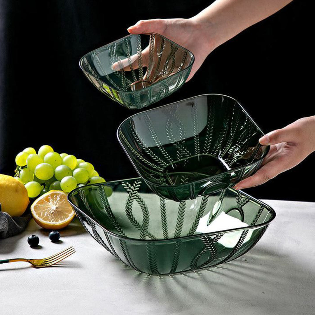 ظروف شیشه ای پذیرایی شیک