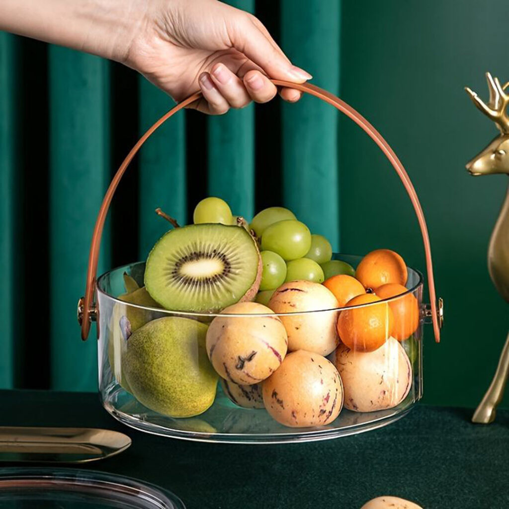 ظروف شیشه ای پذیرایی لوکس