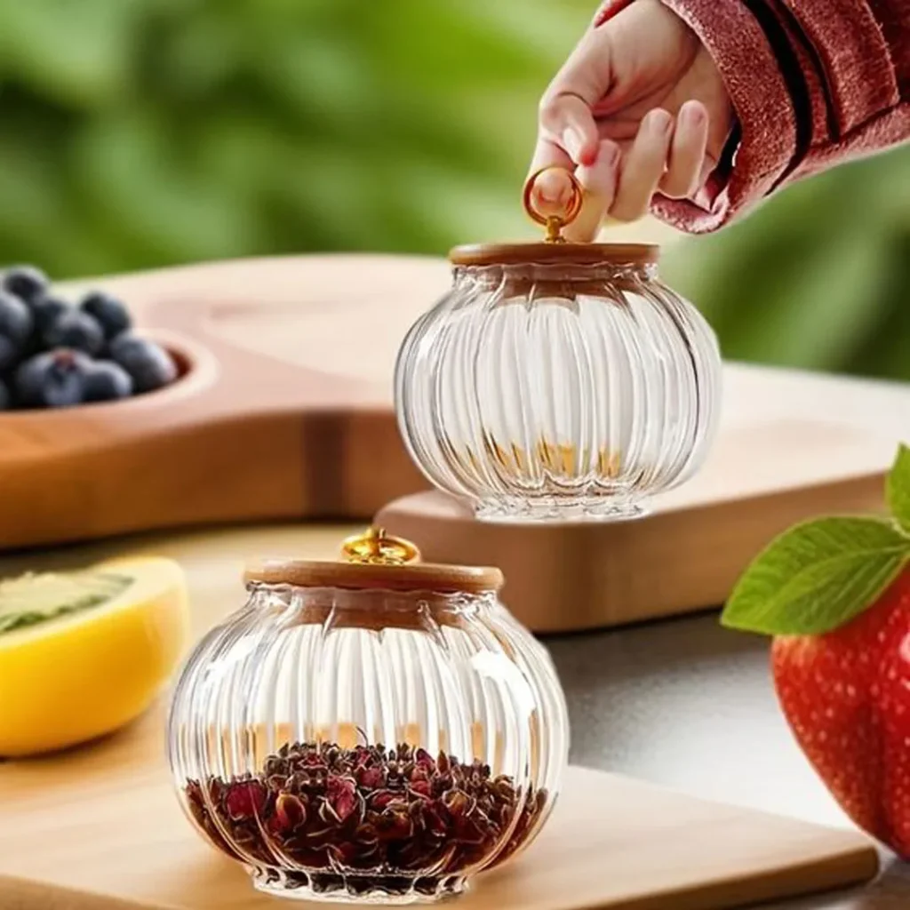ظروف شیشه ای دربدار