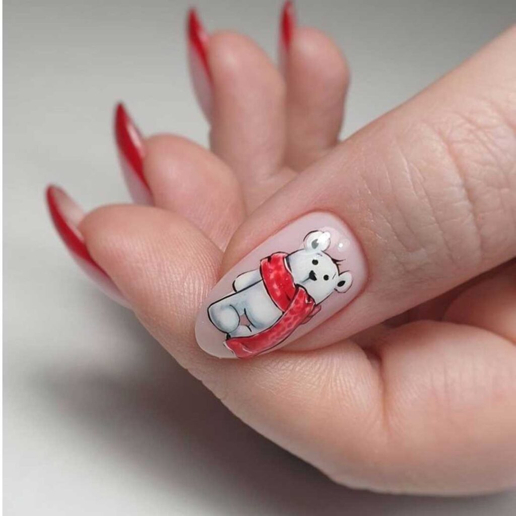 یلدا و کریسمس، بهترین فرصت برای امتحان طراحی‌های جدید ناخن.
