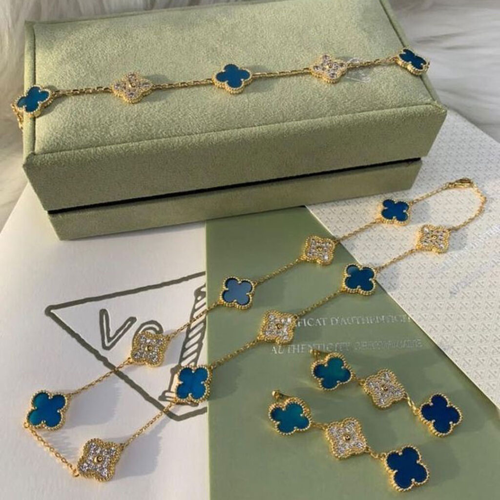 سرویس طلای دخترانه ون کلیف شیک