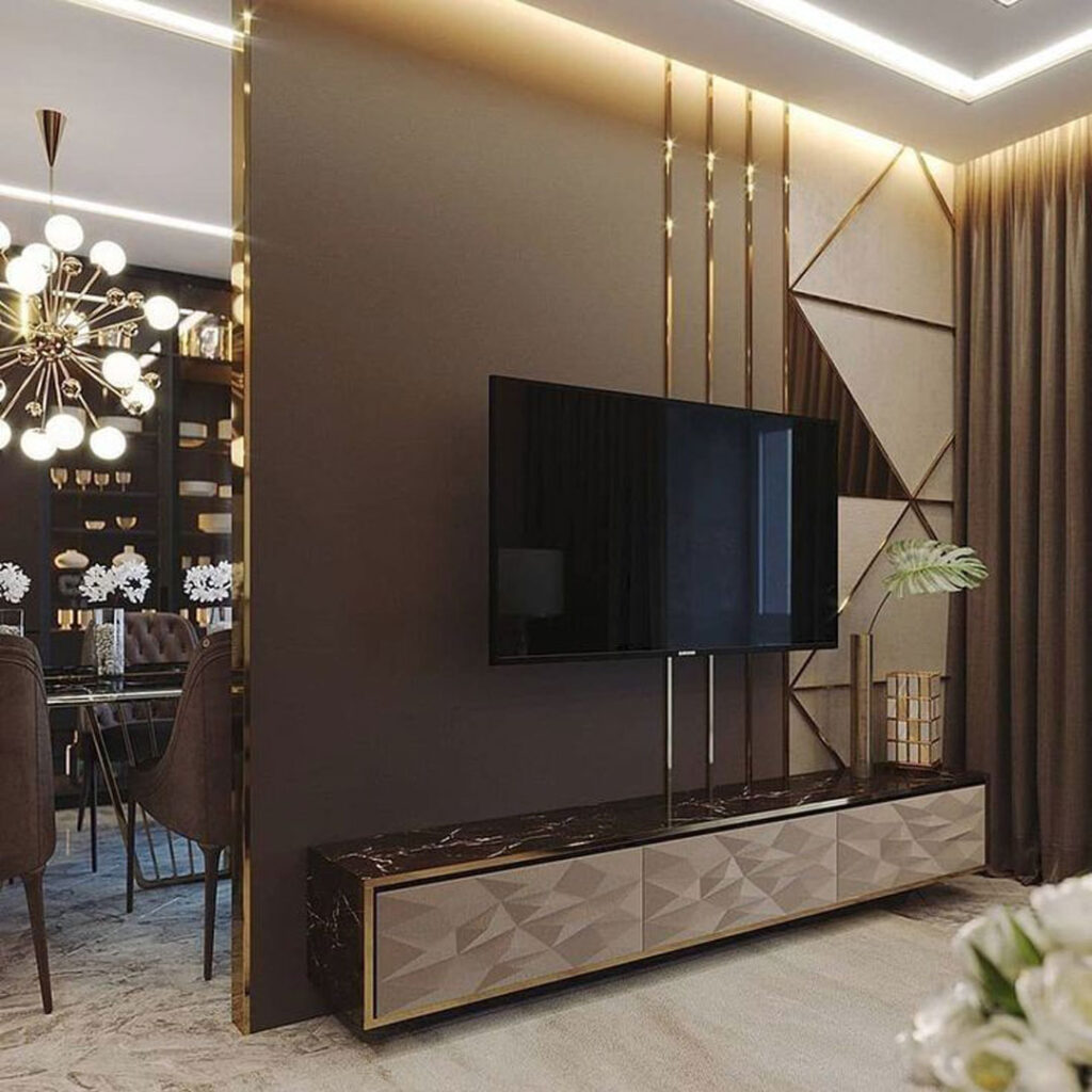 بهترین طراحی تی وی وال مدرن 