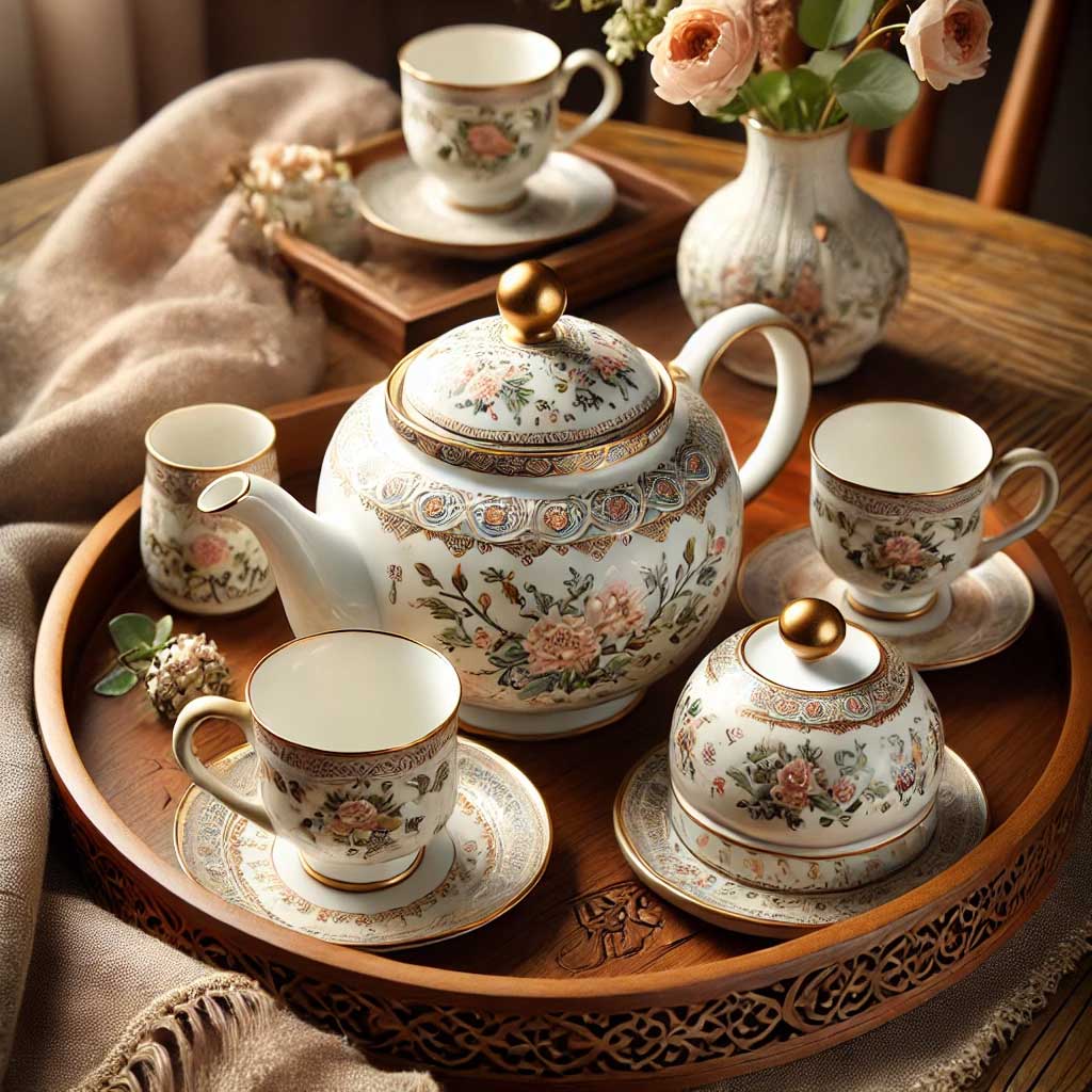ست چای یا قهوه خوری برای روز مادر
