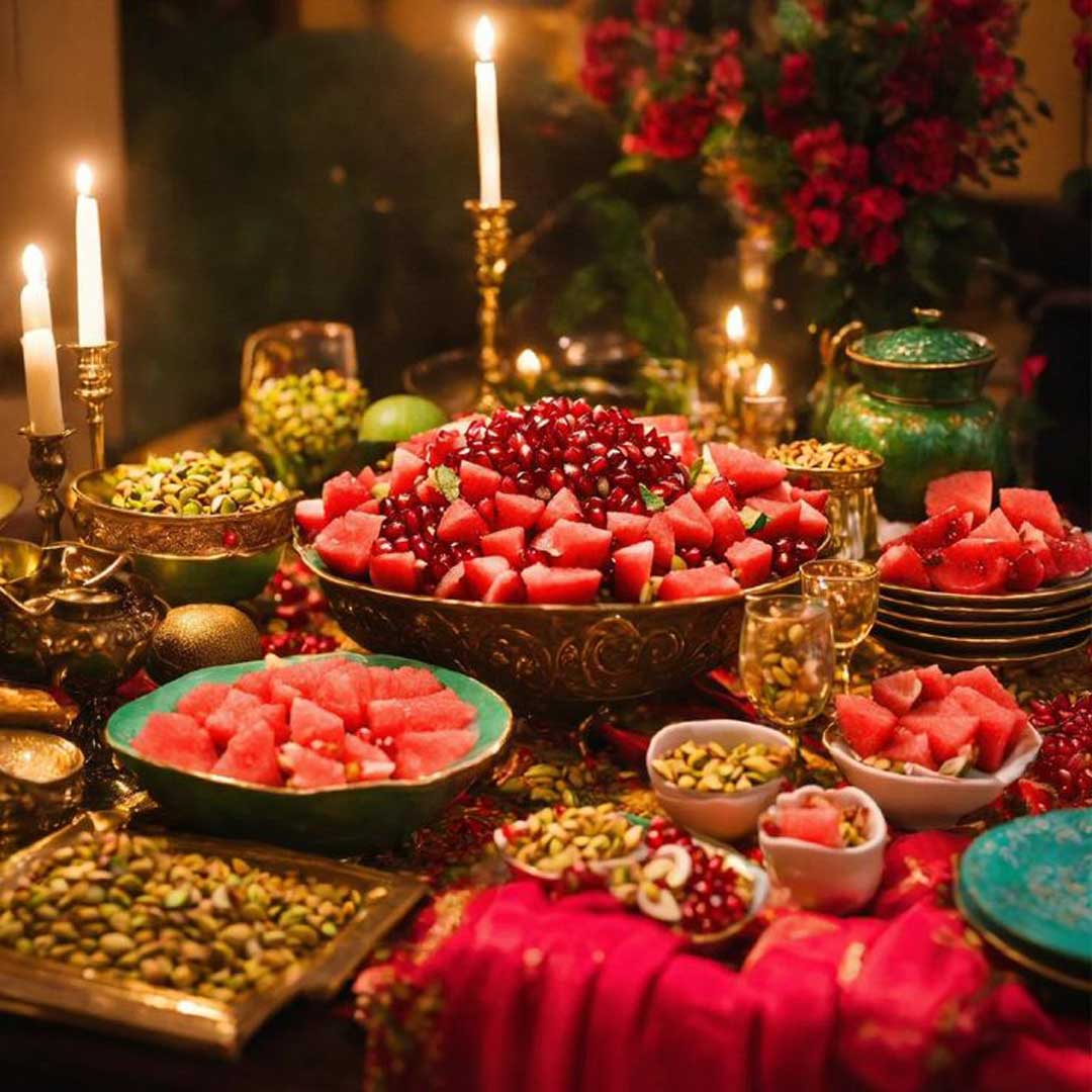 سفره شب یلدا