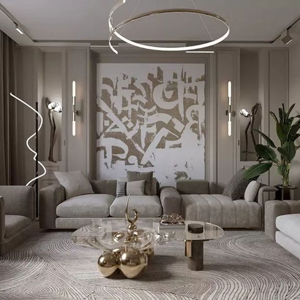 دکوراسیون نشیمن مدرن و زیبا