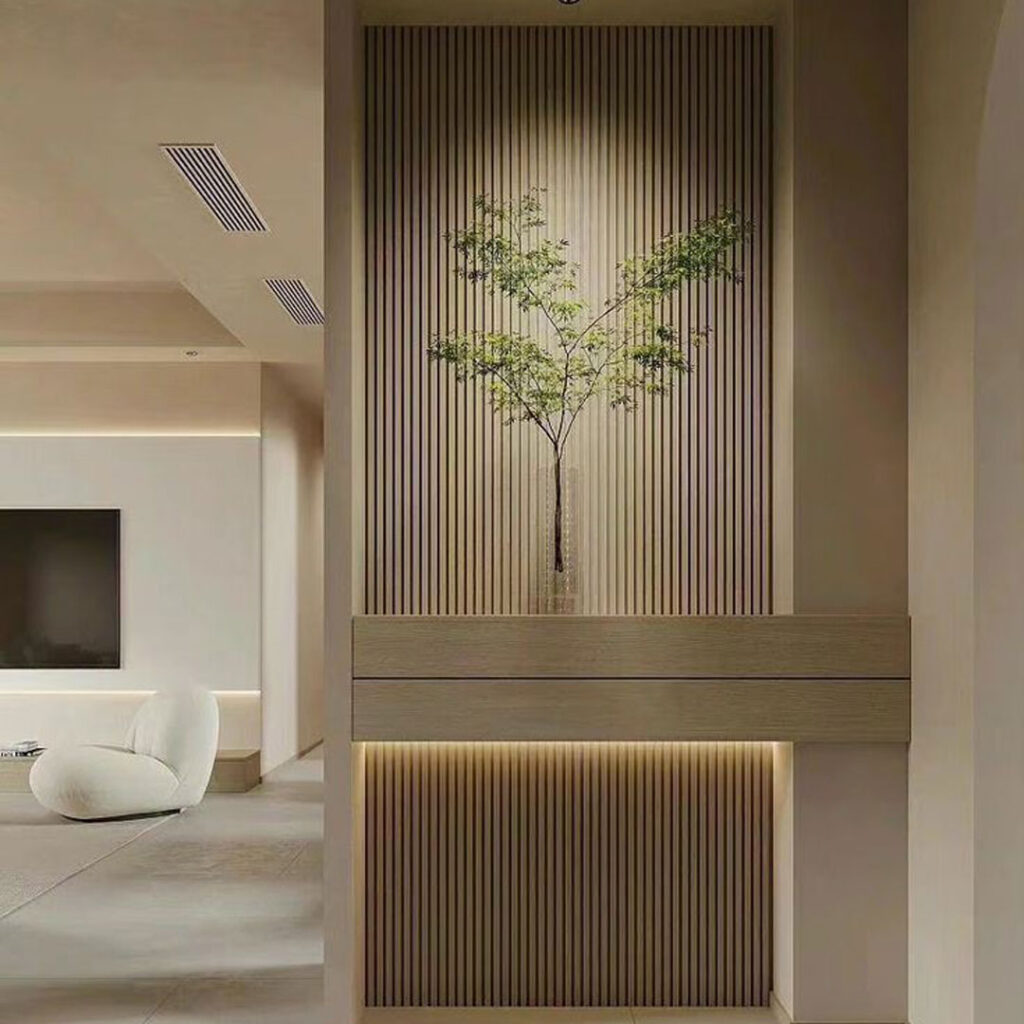زیباترین طراحی دیوار مینیمال