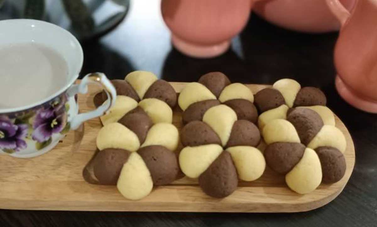 طرز تهیه بیسکوئیت های‌ بای شبیه بازاری + ویدئو آموزشی 👌