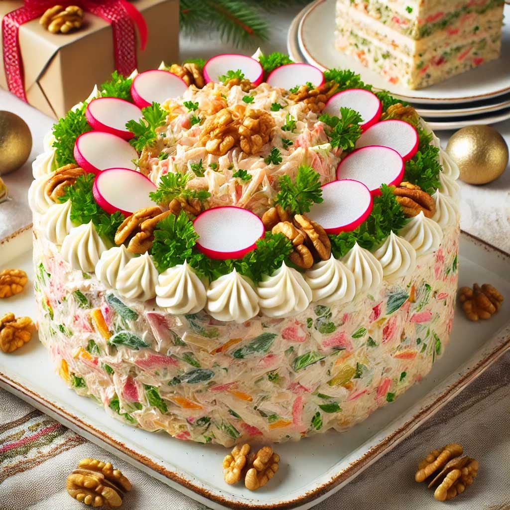 طرز تهیه خوشمزه‌ ترین و شیک‌ ترین کیک مرغ 🎂✨+ فیلم آموزشی