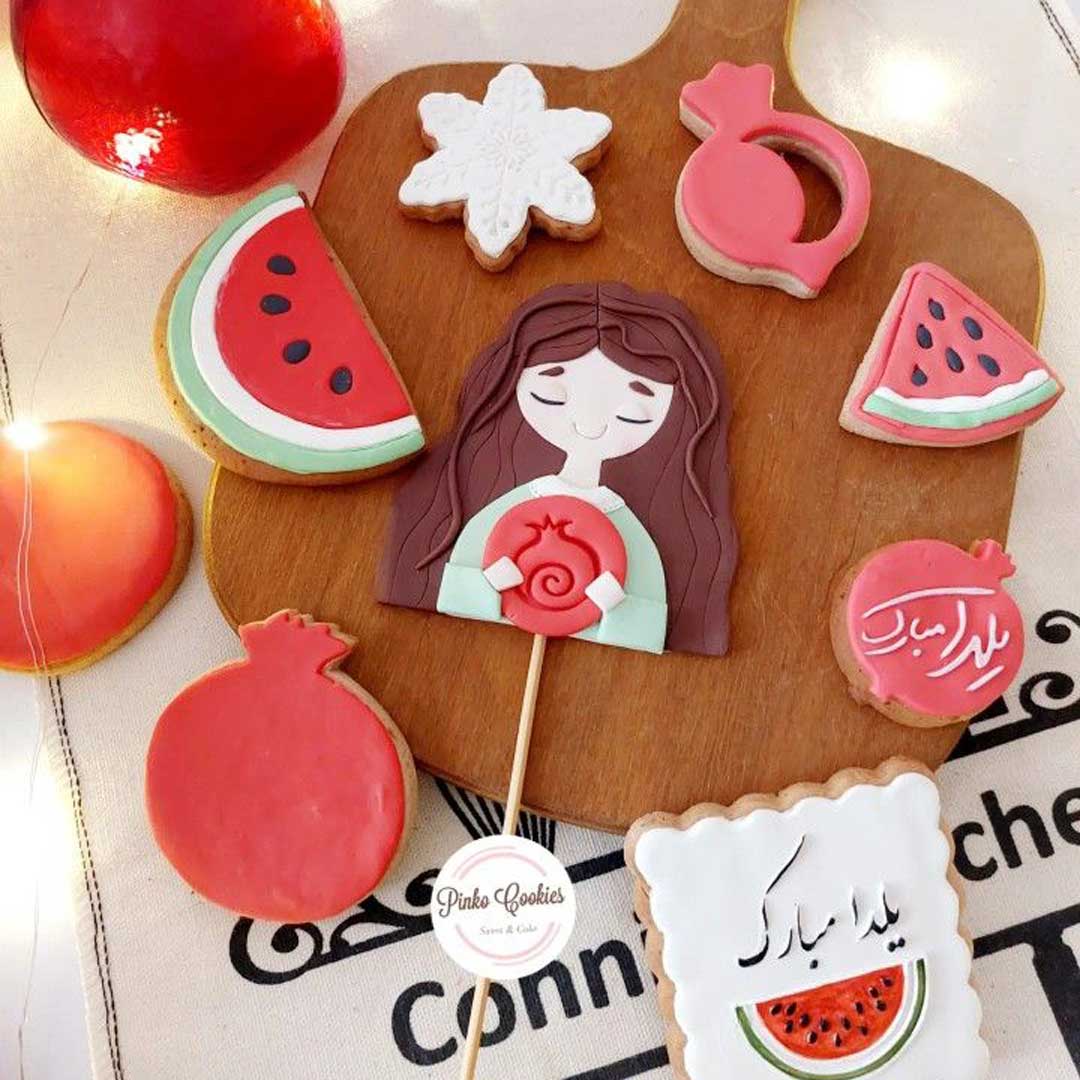 کوکی طرح شب یلدا