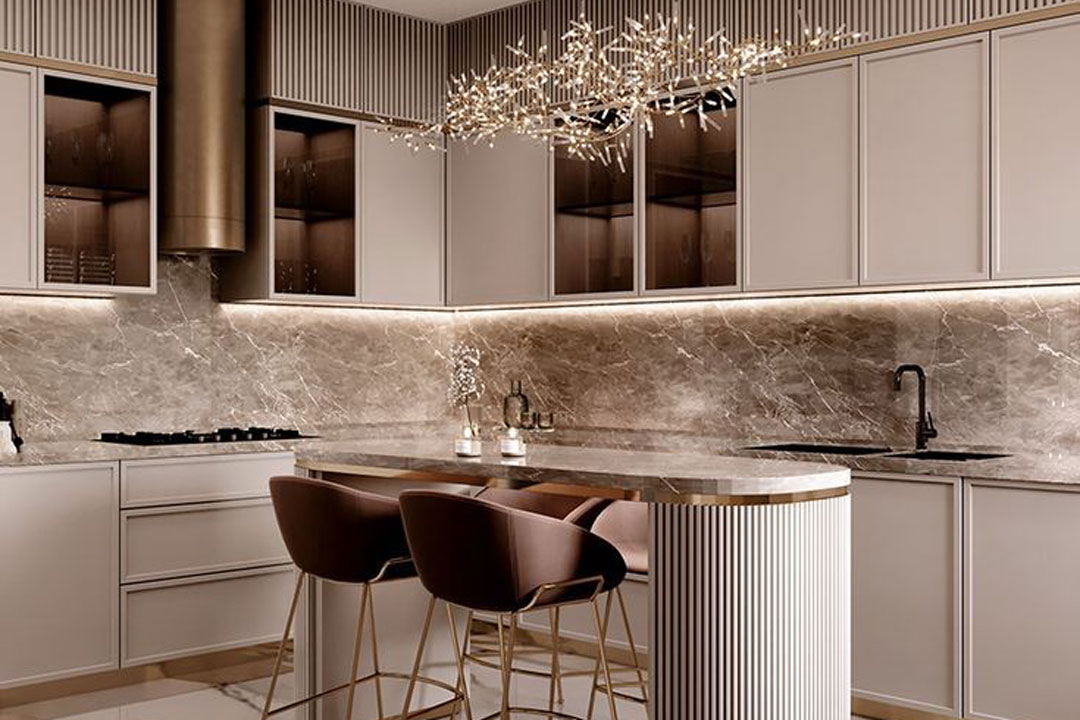 جدیدترین مدل های طراحی کابینت آشپزخانه خاص و دکوراتیو