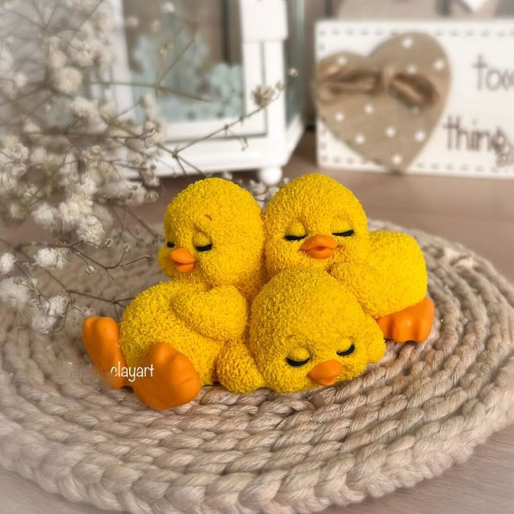 اکسسوری رومیزی بامزه طرح جوجه