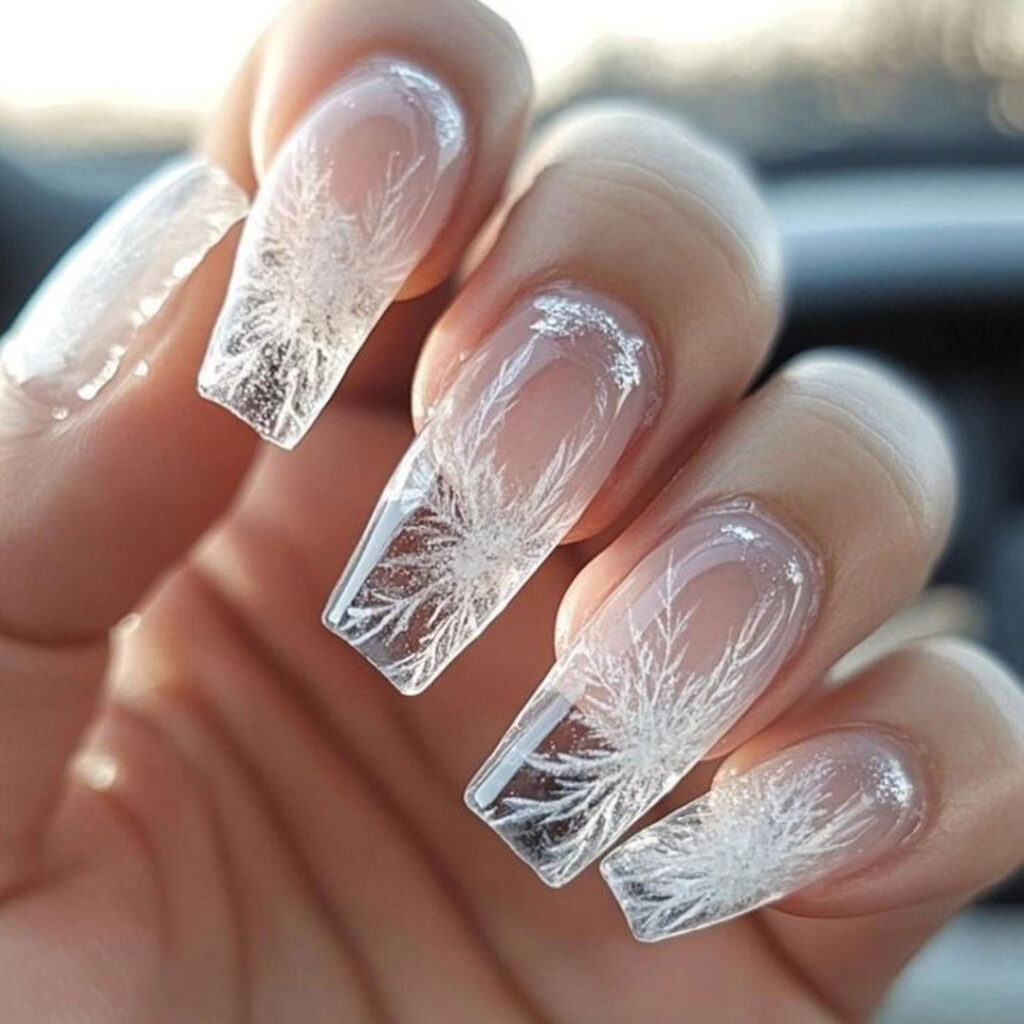 ناخن شیشه ای مدرن