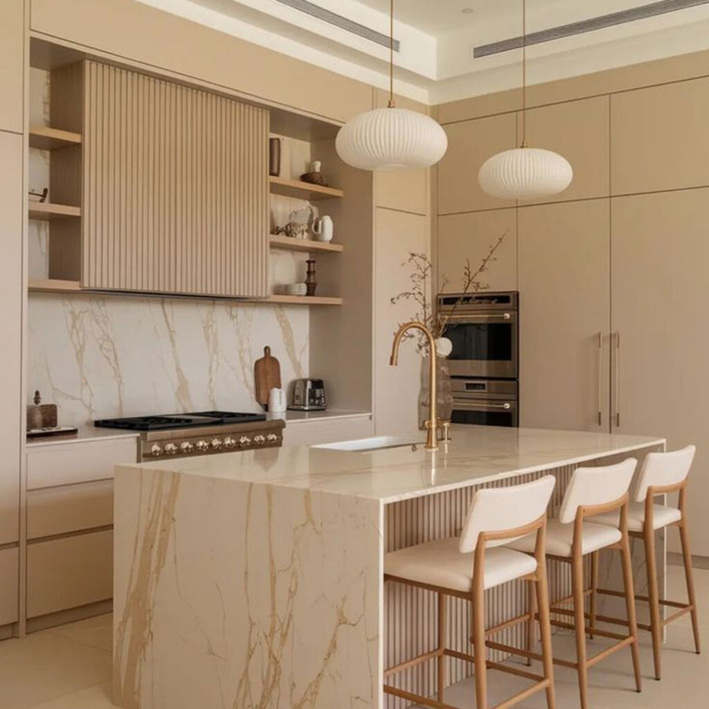 کابینت آشپزخانه لاکچری و مینیمال