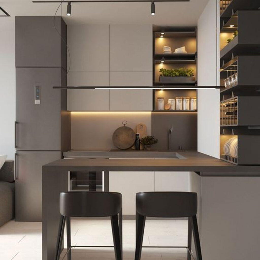 بهترین طراحی کابینت آشپزخانه مدرن