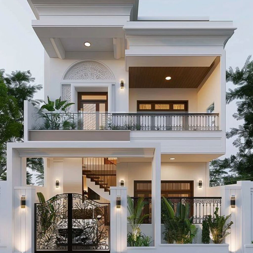 جدیدترین نمای ساختمان ویلایی
