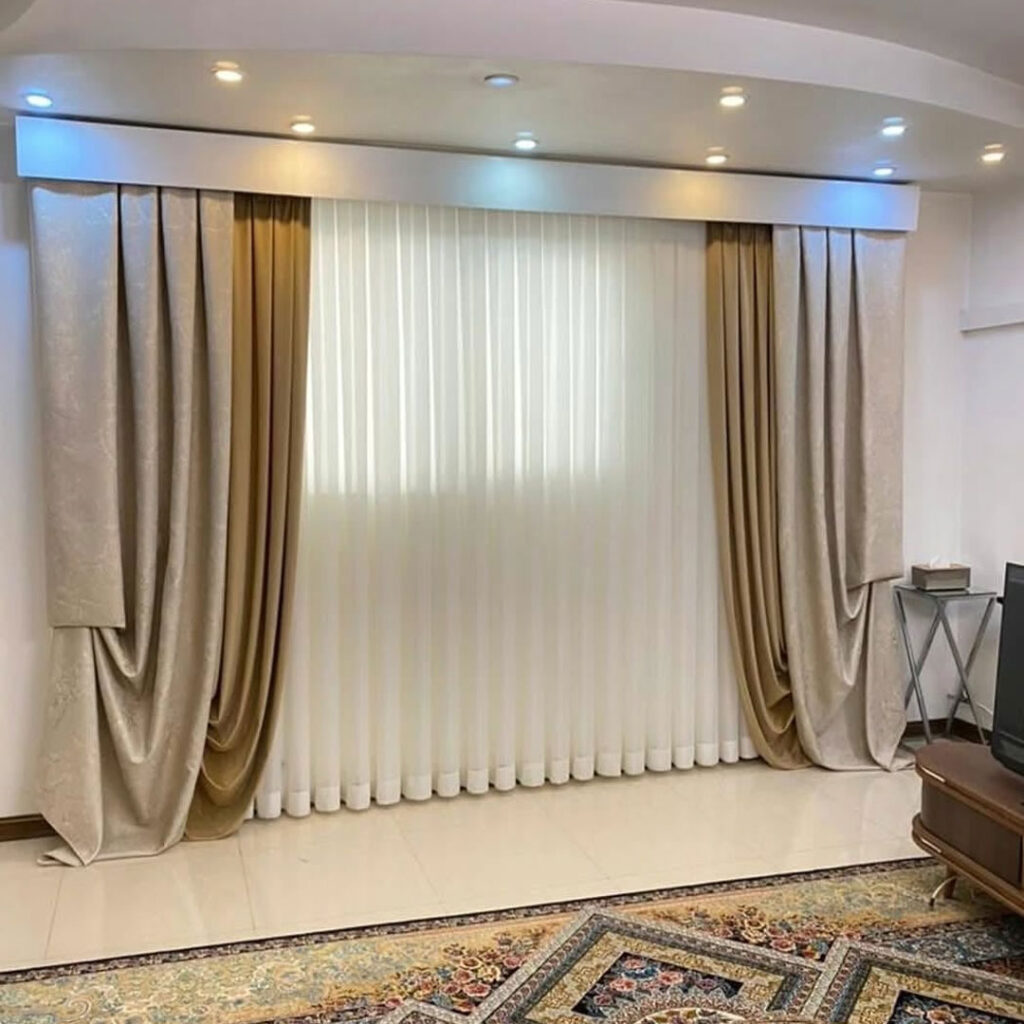 طراحی پرده نئوکلاسیک و شیک