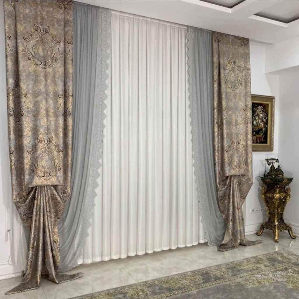 طراحی پرده نئوکلاسیک و زیبا