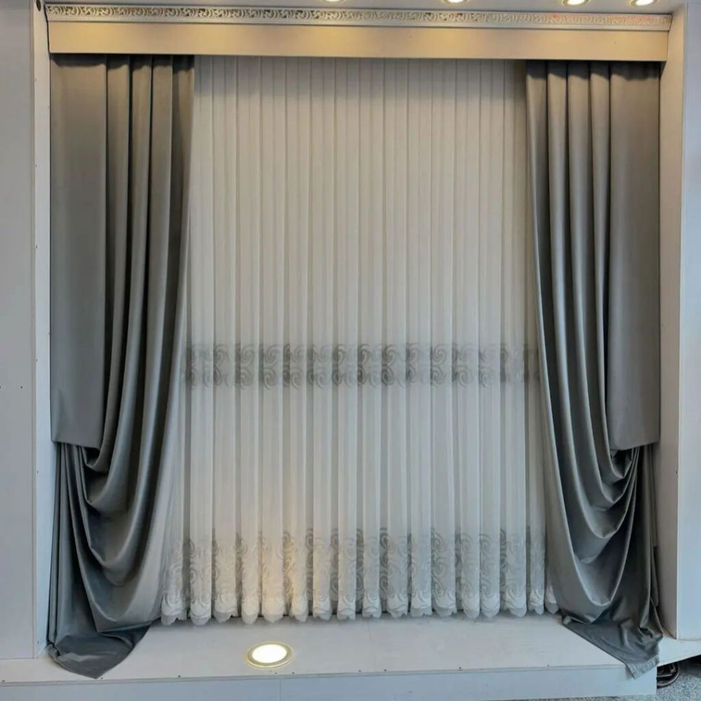 طراحی پرده نئوکلاسیک شیک