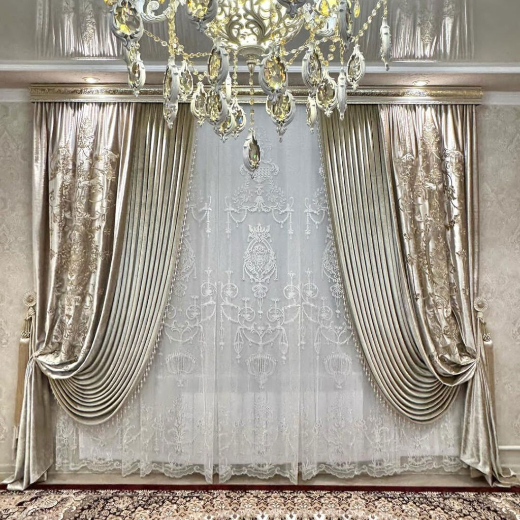 طراحی پرده نئوکلاسیک خاص