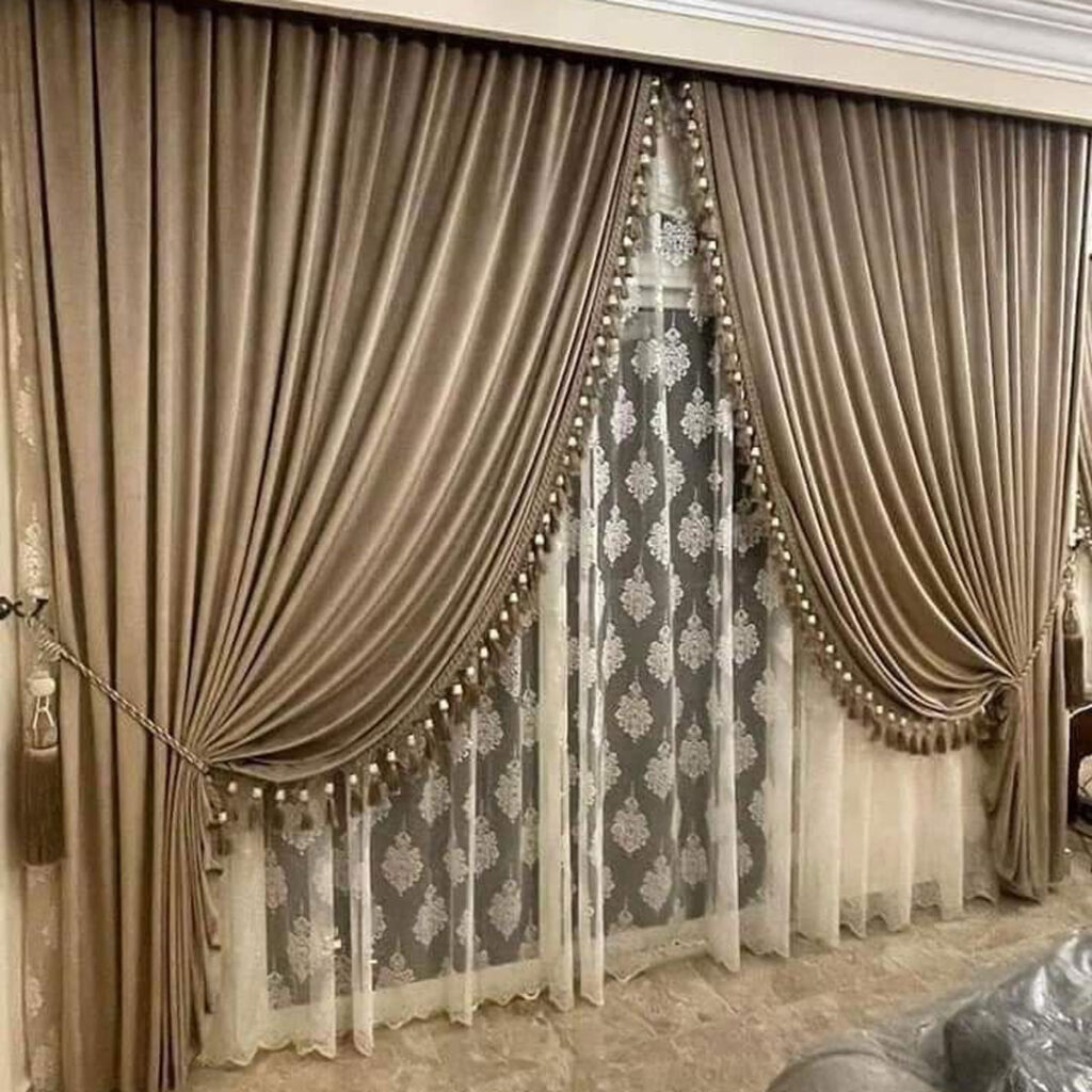 طراحی پرده نئوکلاسیک و جذاب