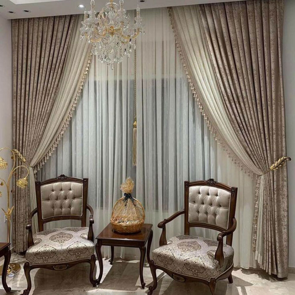 طراحی پرده نئوکلاسیک و جذاب
