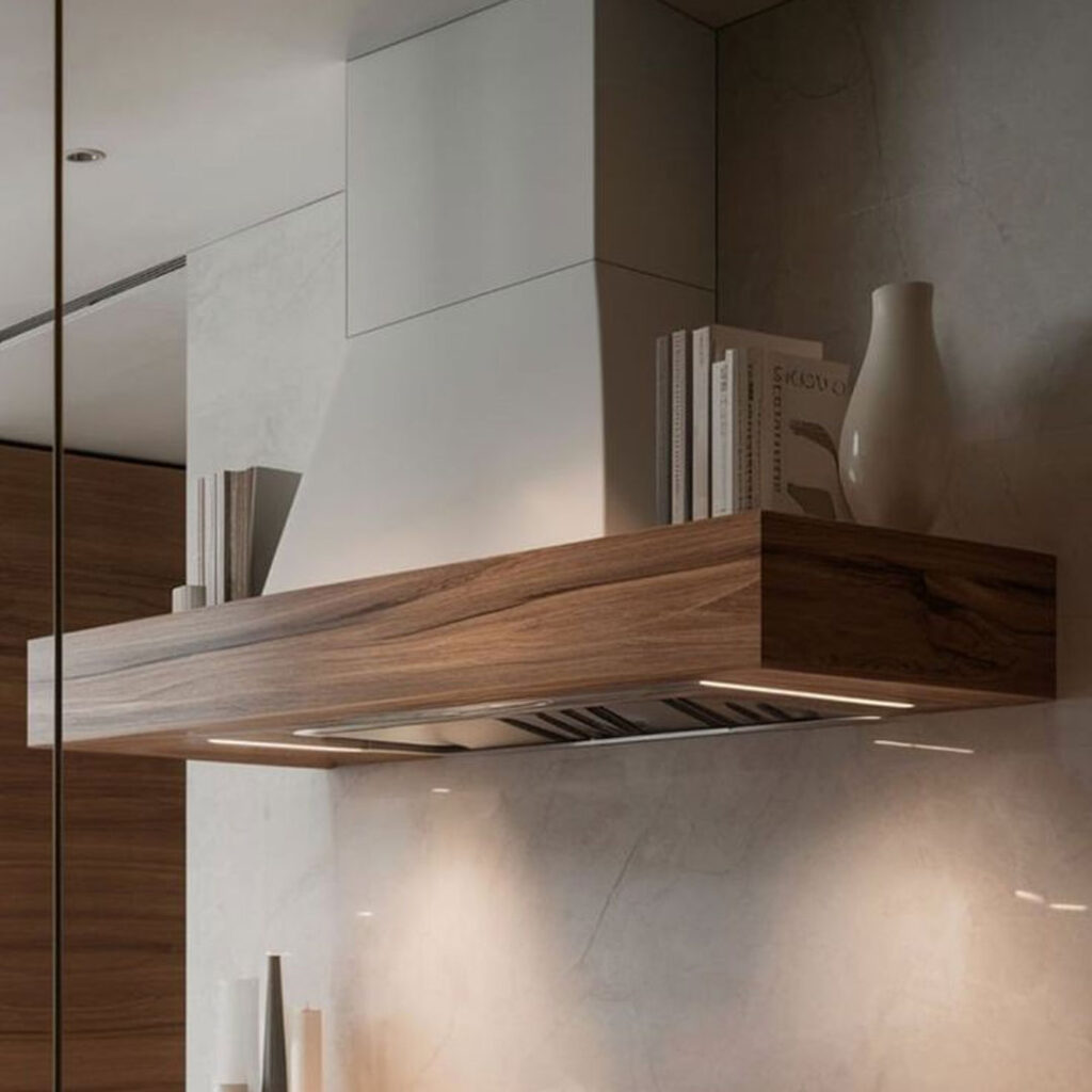 بهترین طراحی کابینت هود مخفی