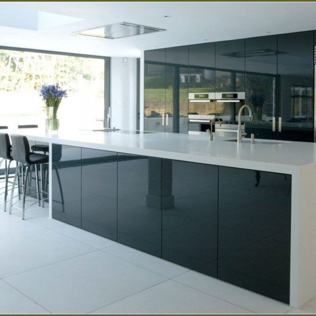 کابینت های گلاس زیبا