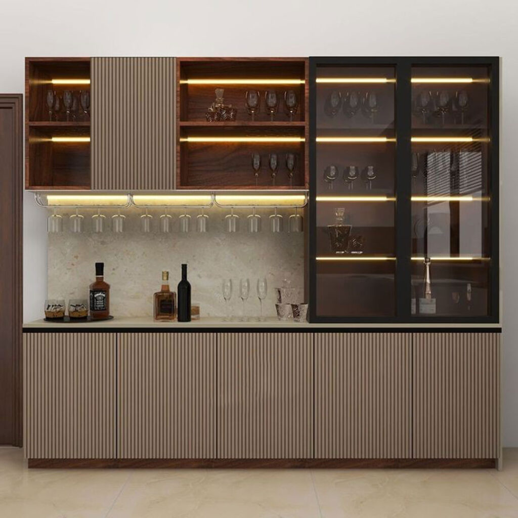 طراحی بوفه آشپزخانه مدرن