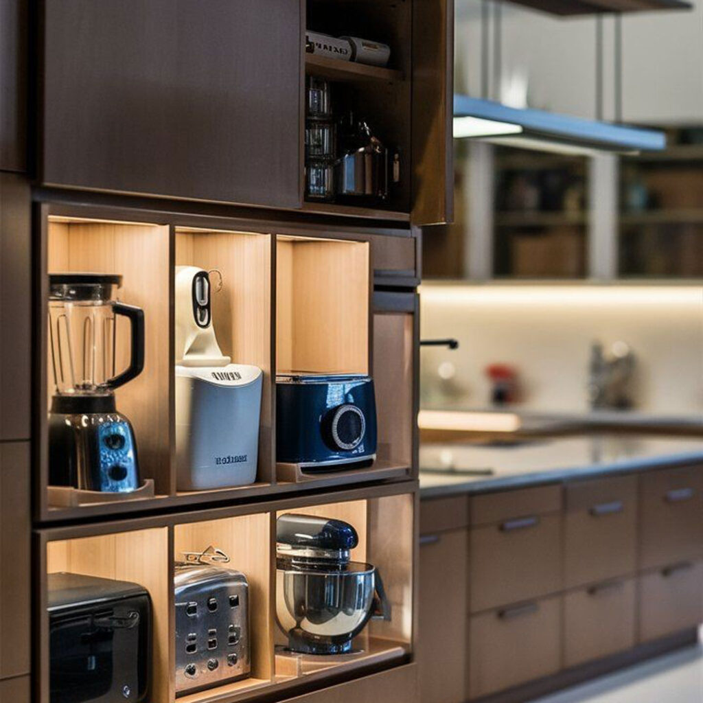 طراحی کابینت آشپزخانه کاربردی جذاب