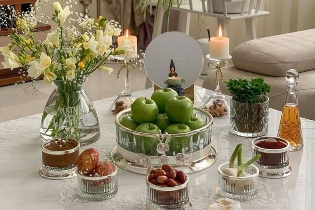 چیدمان هفت سین شیک؛ مدل های شیک چیدمان هفت سین برای نوروز ۲۰۲۶