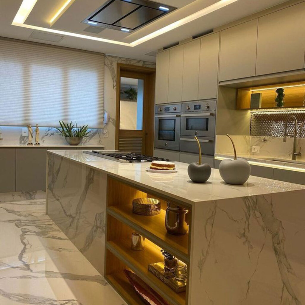 کابینت آشپزخانه زیبا با طراحی کاربردی طراحی کابینت مدرن آشپزخانه