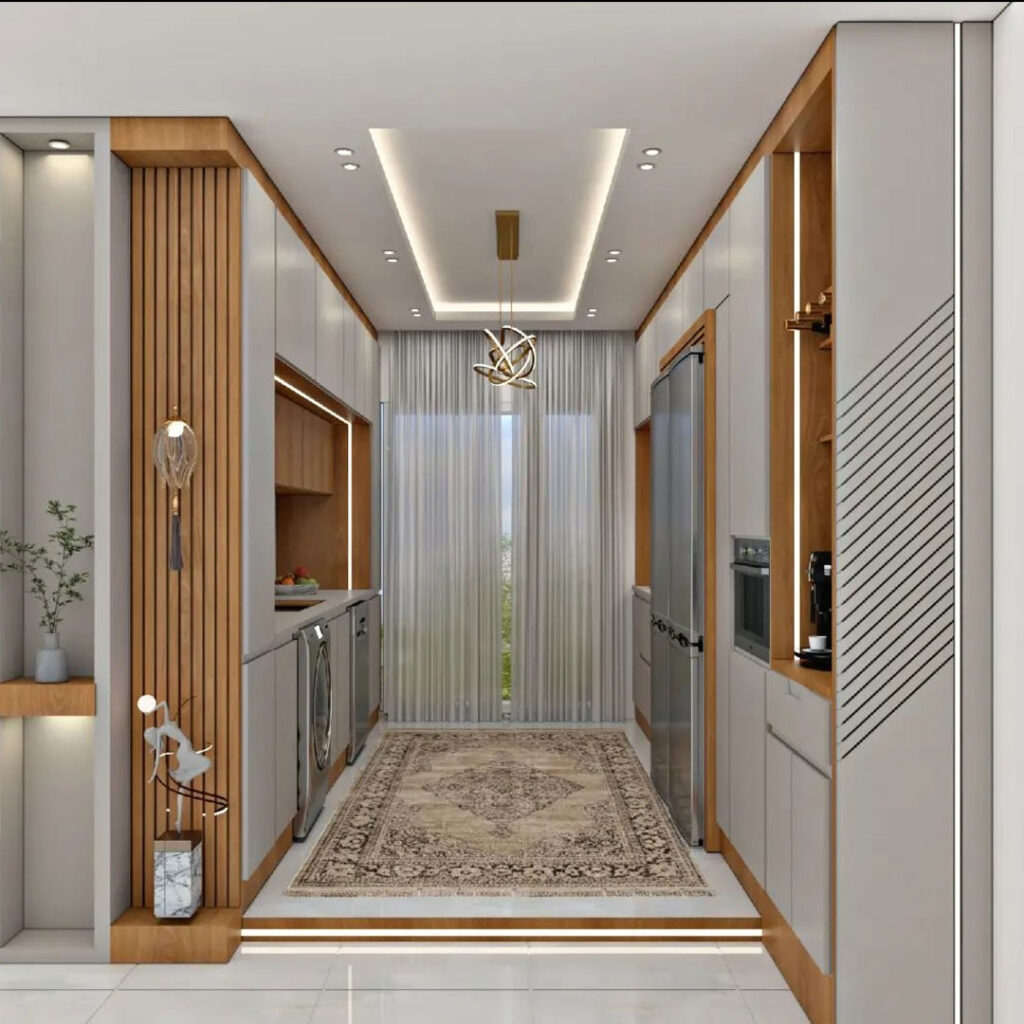 طراحی کابینت آشپزخانه زیبا و مدرن؛ کابینت مدرن