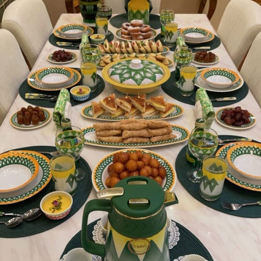 دیزاین سفره افطاری ماه رمضان مدرن