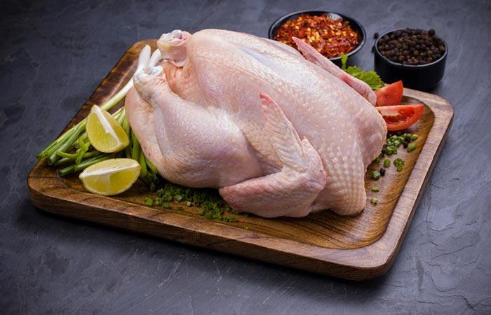 مرغ غذاهای سرشار از کلاژن