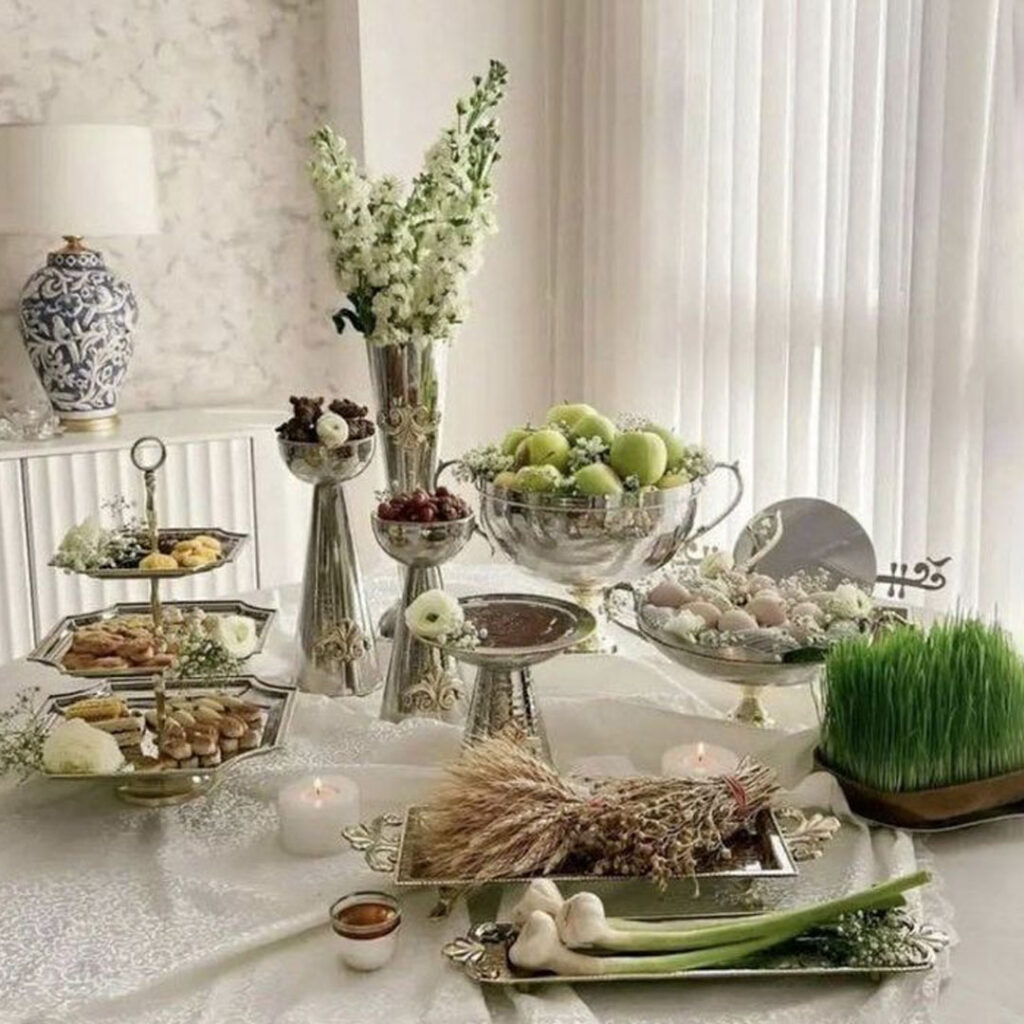 تزیین سفره هفت سین خاص