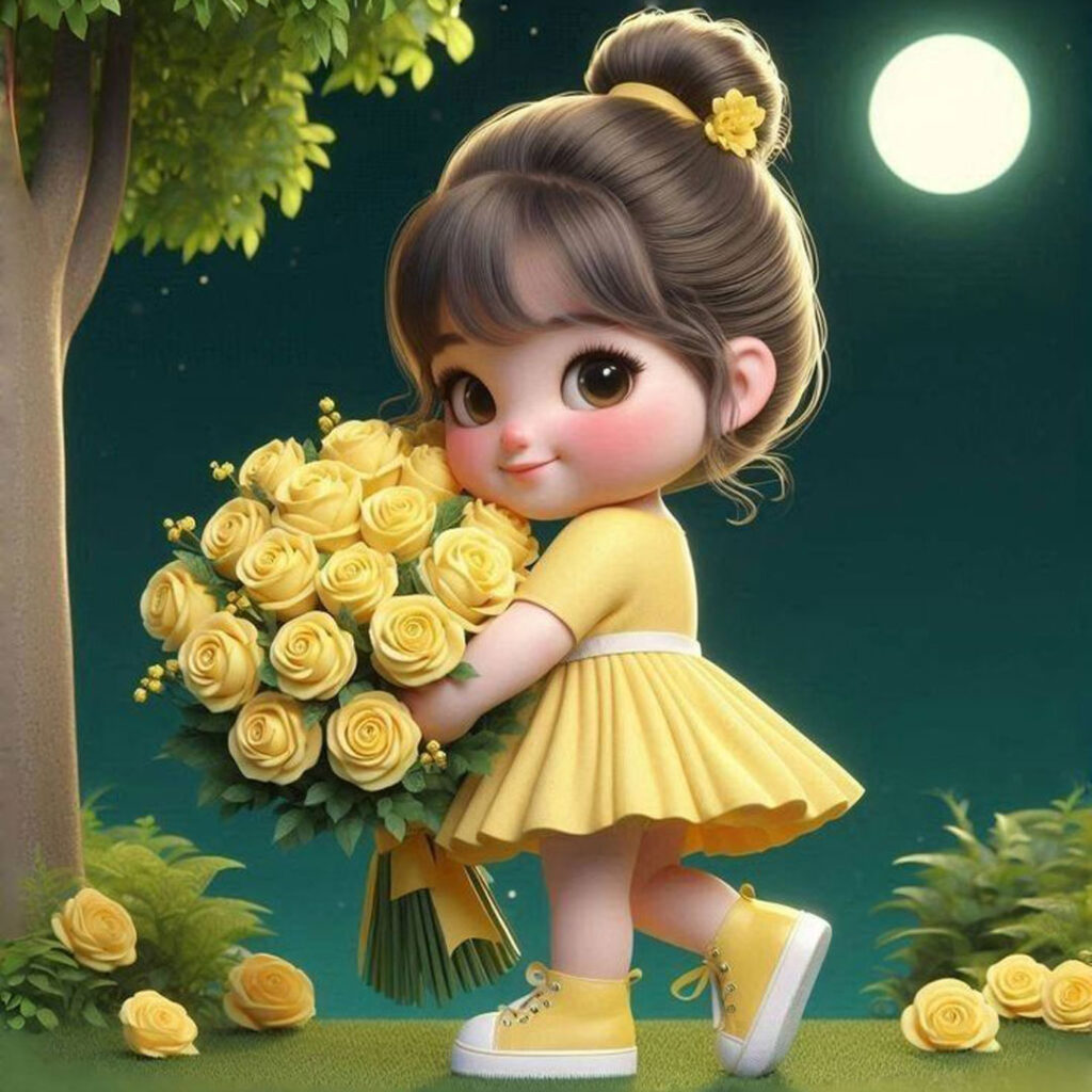 تصویر پروفایل عروسکی فانتزی