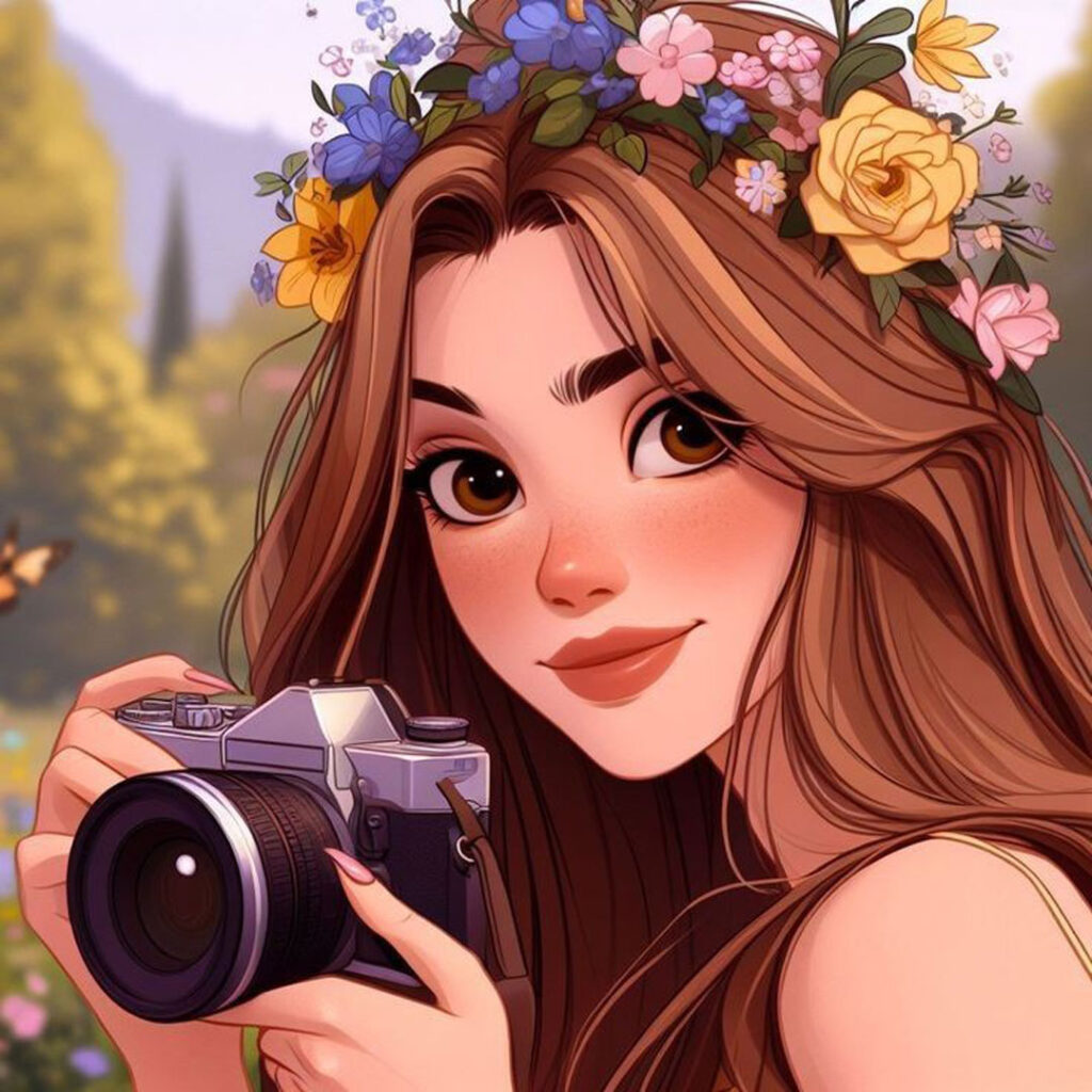 عکس پروفایل عکاسی کارتونی دخترانه خاص