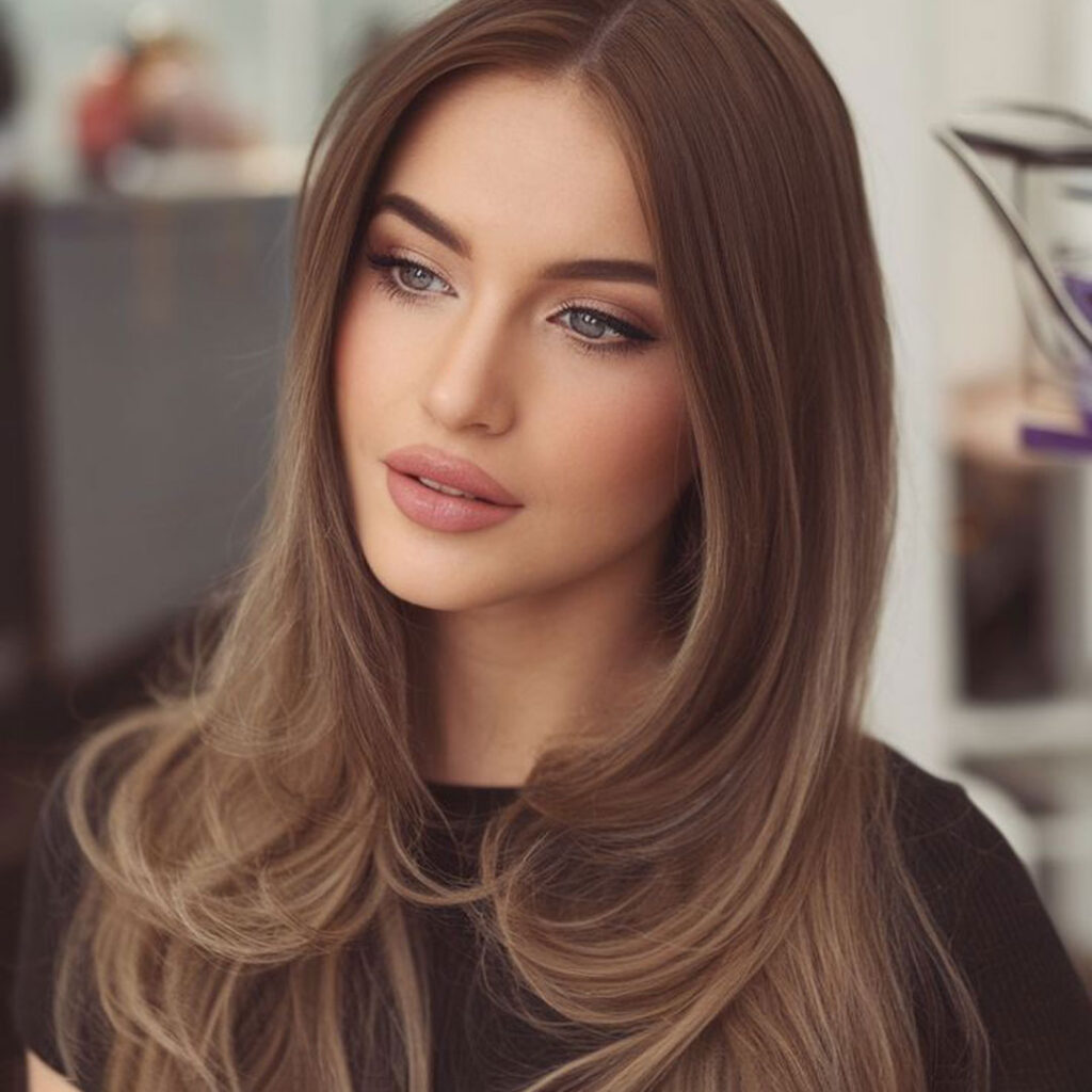 رنگ موی زنانه خاص در سال 2025 