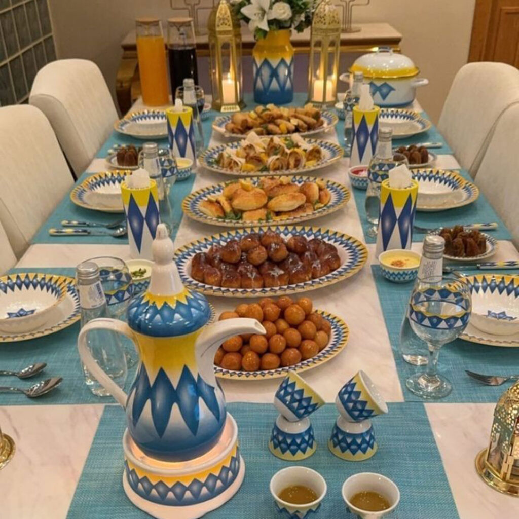  دکور سفره افطاری خاص