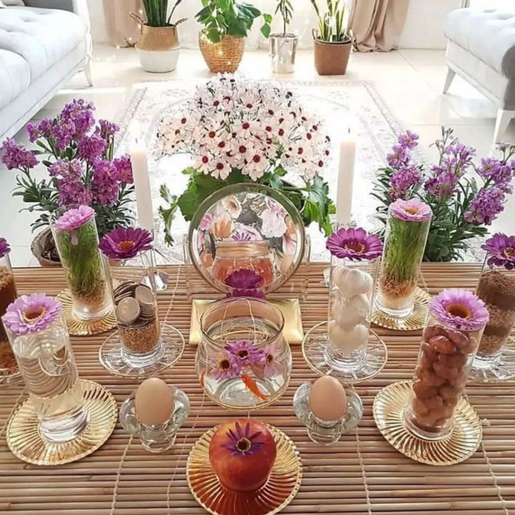 سفره هفت سین مدرن