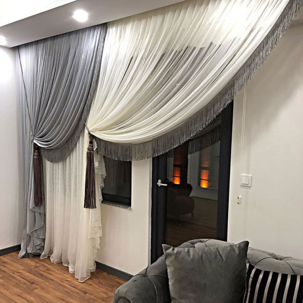 پرده خاص با الگوهای نوین طراحی پرده زیبا و دکوراتیو