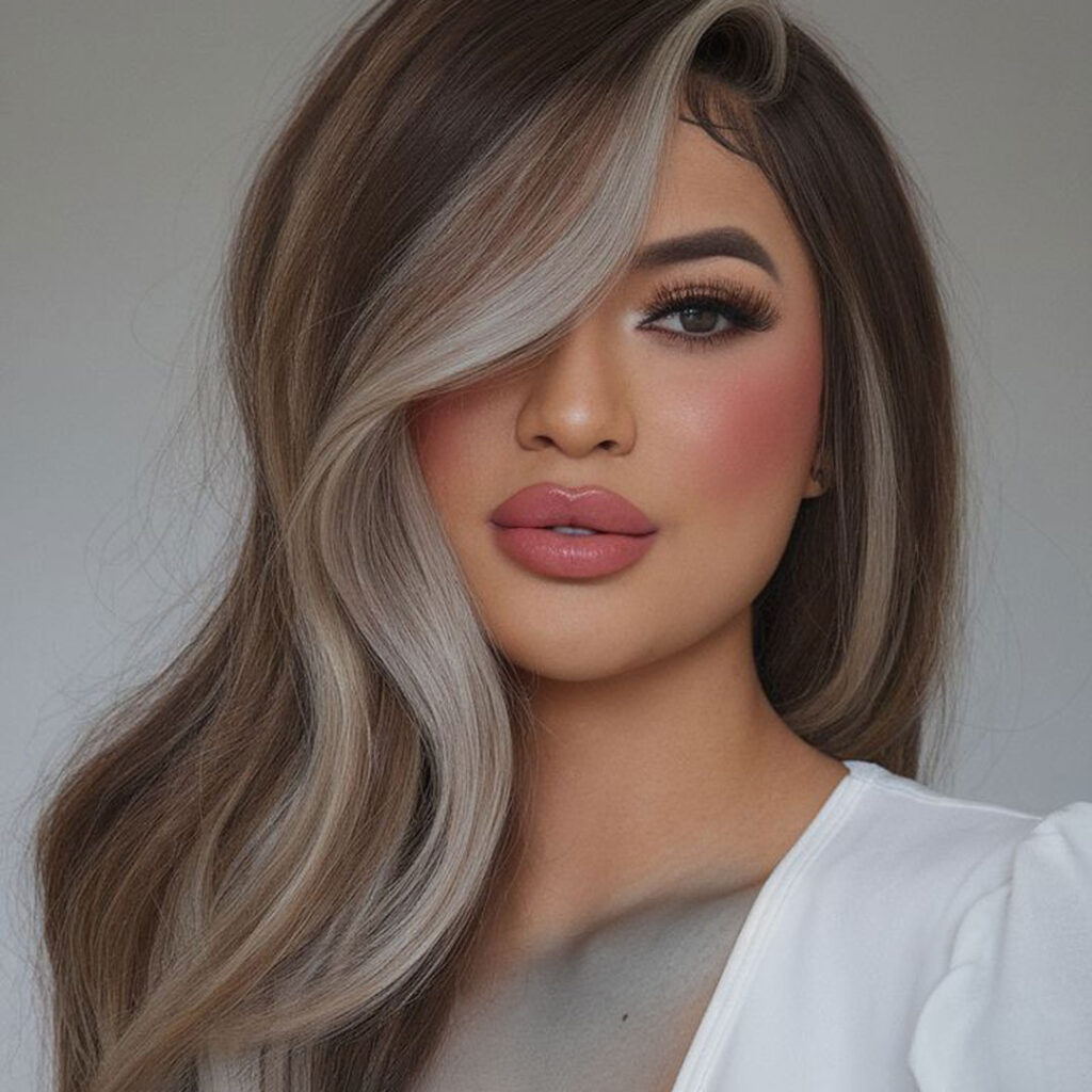 رنگ مو مدرن در سال 2025