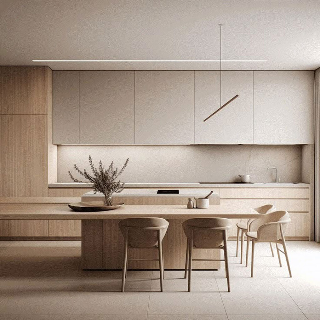 طراحی کابینت آشپزخانه فانتزی ترند 2025