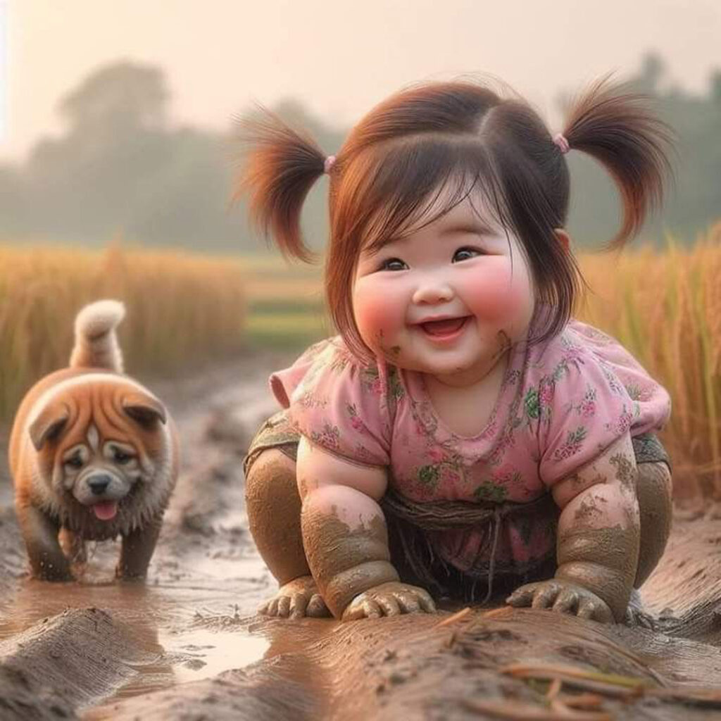 تصویر عروسکی با تم دختر شیطون فانتزی