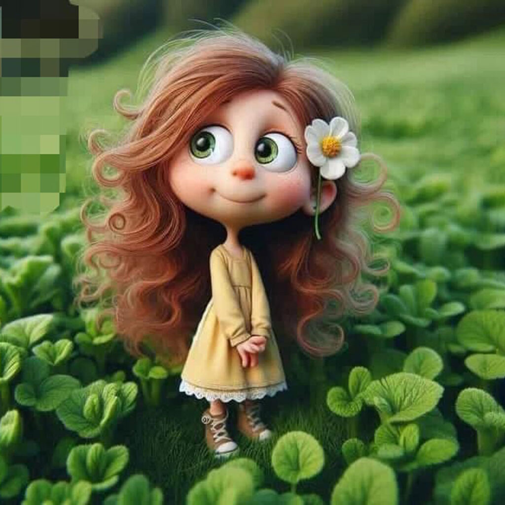 عکس پروفایل کارتونی دخترانه عروسکی