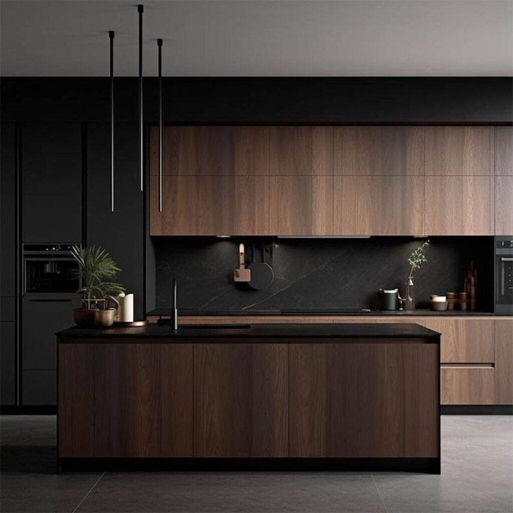 بهترین طراحی کابینت آشپزخانه به سبک ژاپنی 