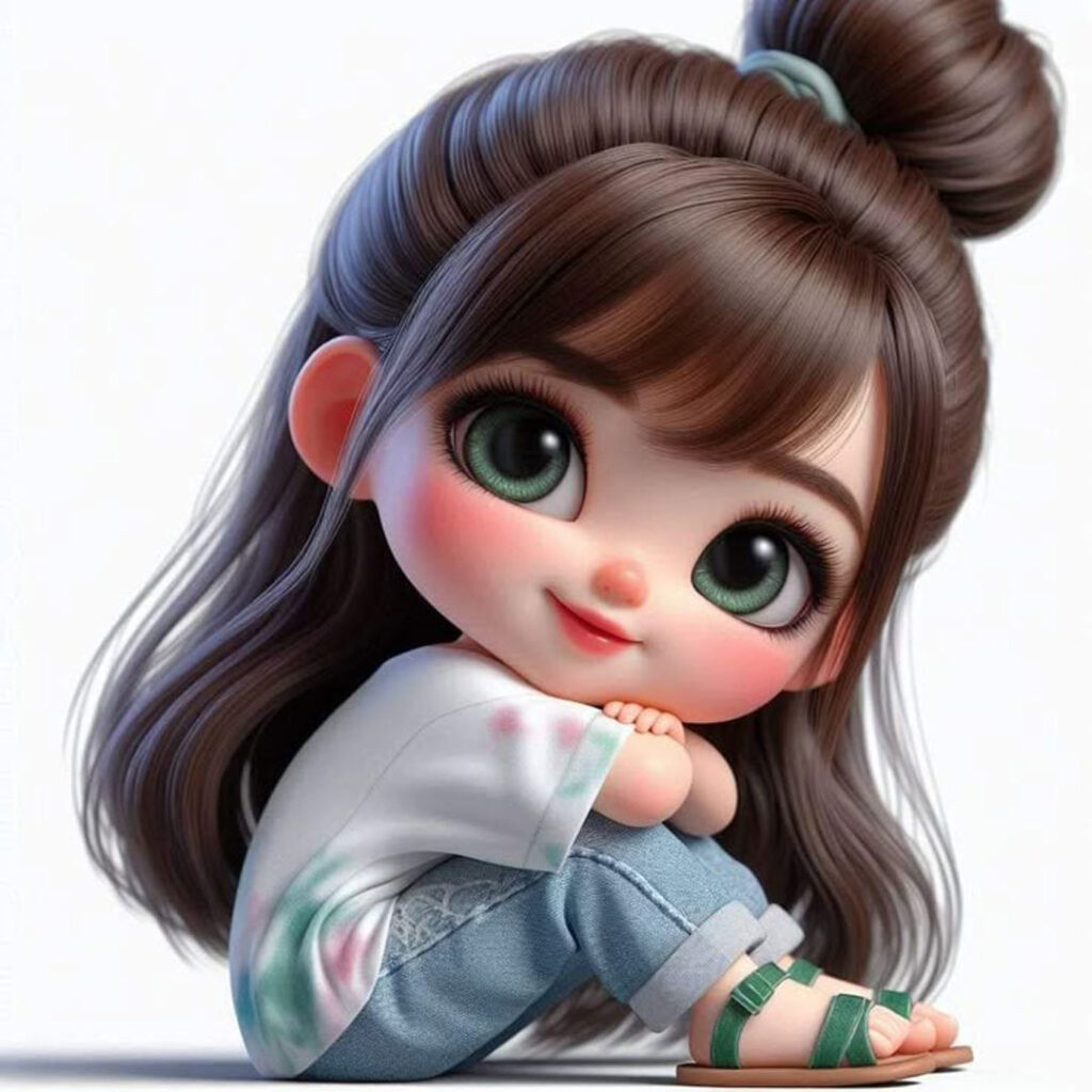زیباترین عکس پروفایل عروسکی دخترانه